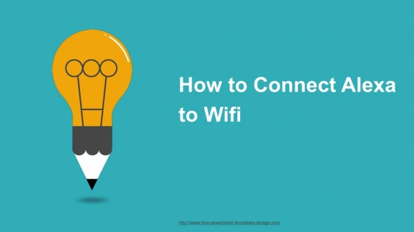 Connect Amazon Alexa to Wifi