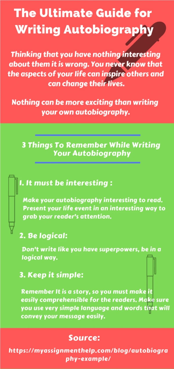 The Ultimate Guide for Writing Autobiography