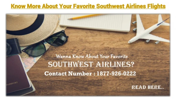 Some Great Air Ticket Deals At Southwest Airlines Flights