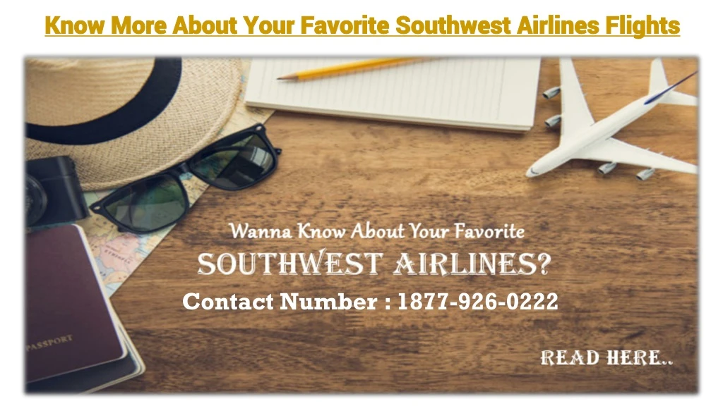 know more about your favorite southwest airlines