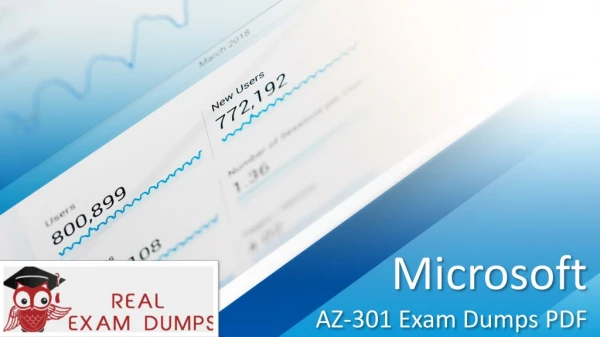 Download AZ-301 Exam Dumps Questions & Answers - AZ-301 Dumps RealExamDumps