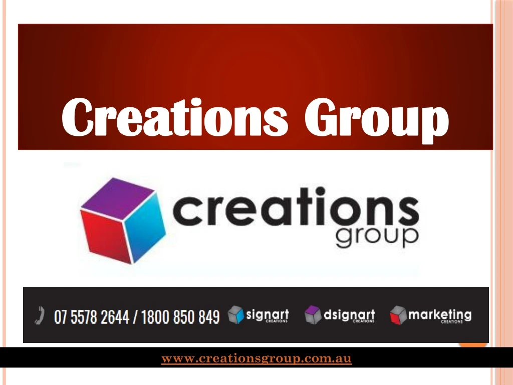 creations group
