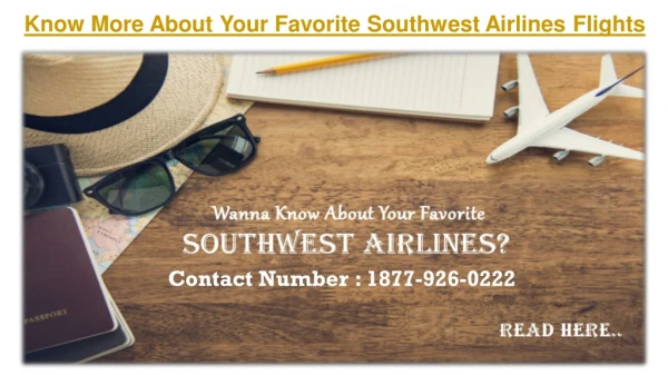 Some Great Air Ticket Deals At Southwest Airlines Flights