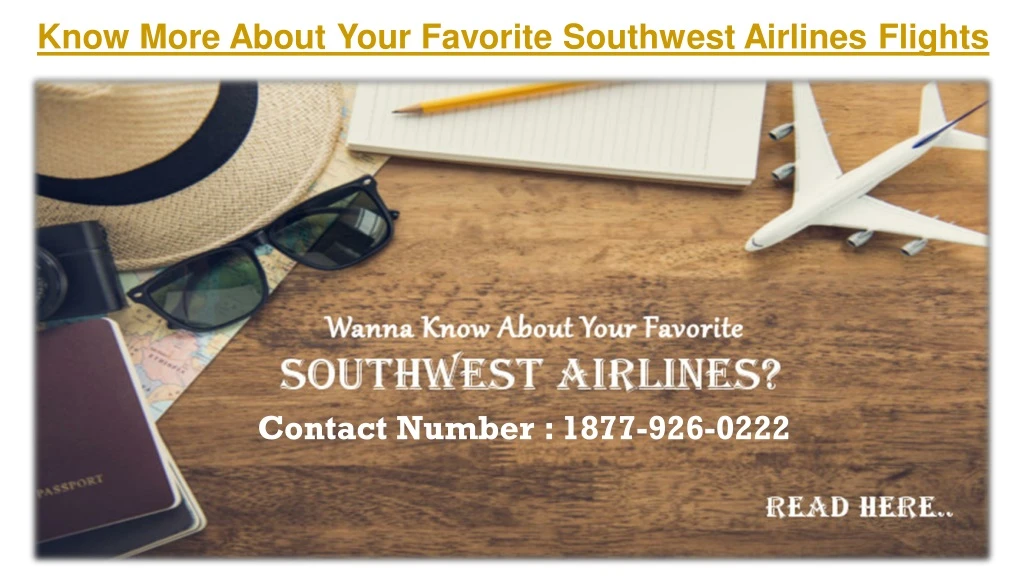 know more about your favorite southwest airlines