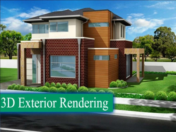 3D Exterior Rendering