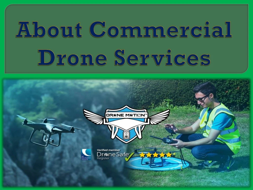 about commercial drone services