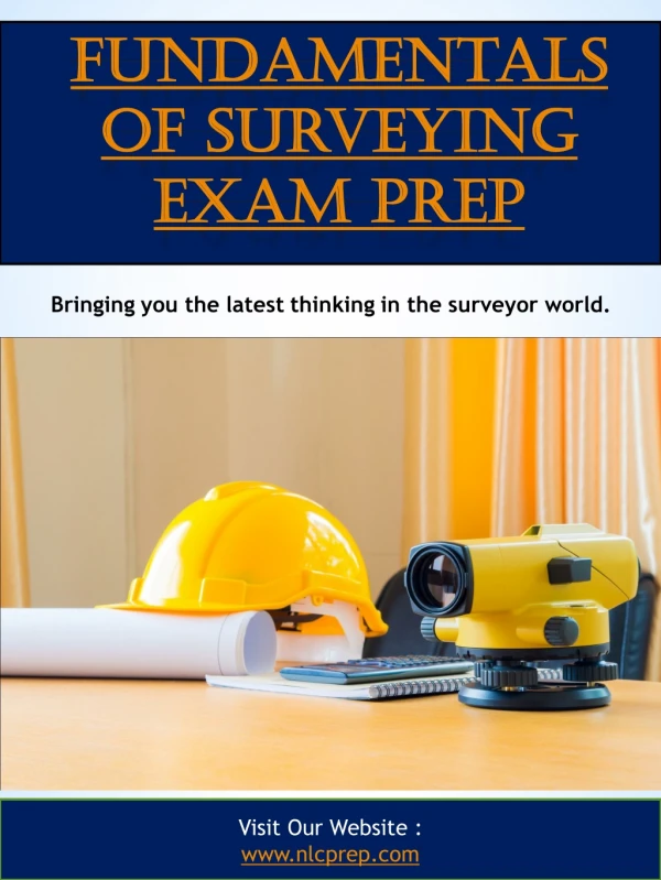 Fundamentals Of Surveying Exam Prep