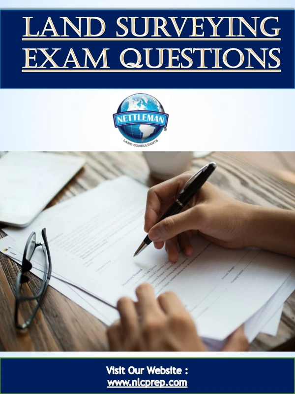 Land Surveying Exam Questions