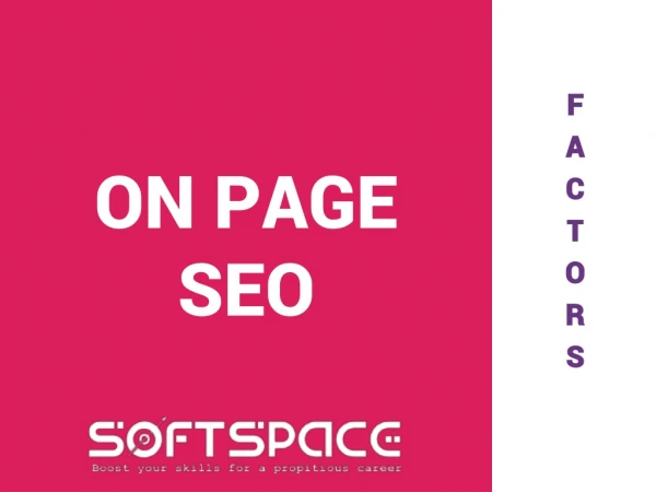 On Page Seo Techniques