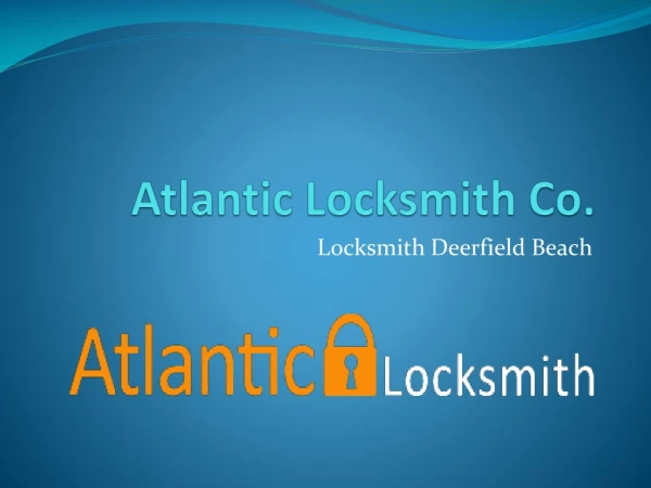 Atlantic Locksmith Co.
