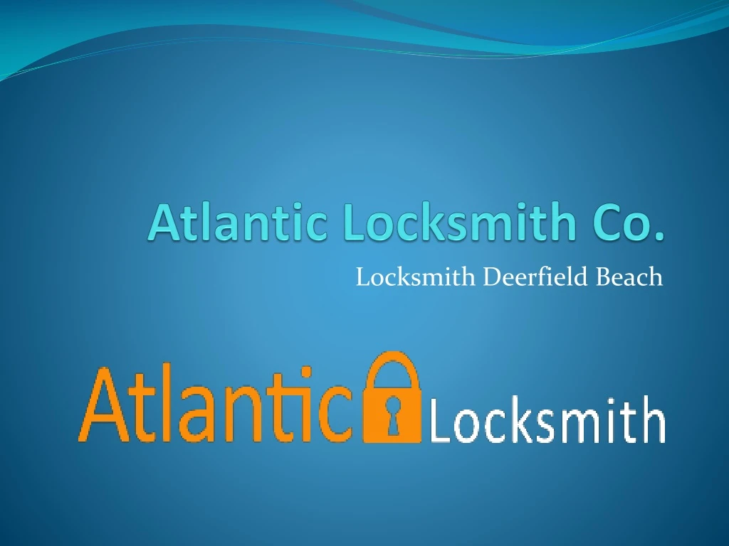 atlantic locksmith co
