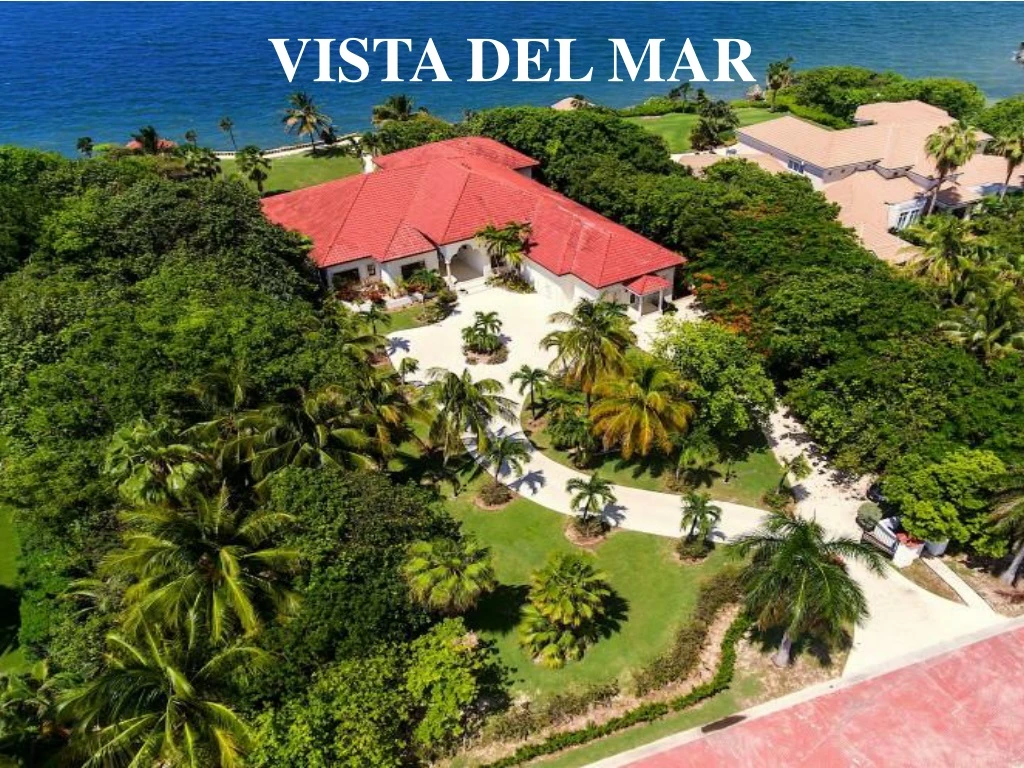 vista del mar