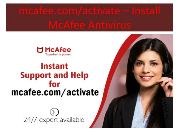 mcafee com activate install mcafee antivirus