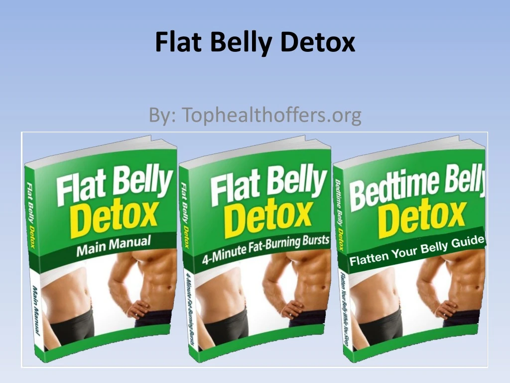 flat belly detox