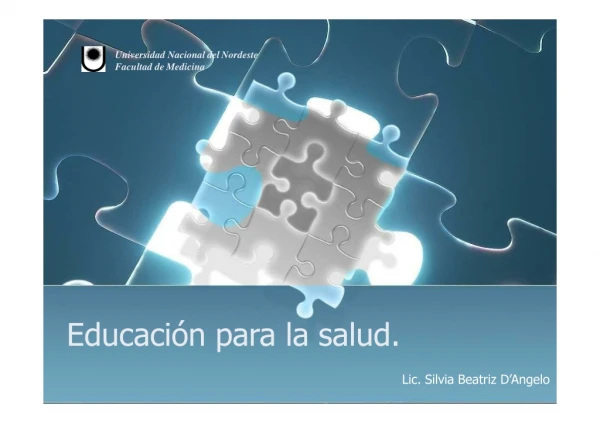 educacion para la salud