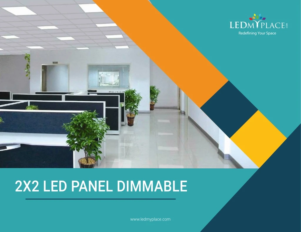 2x2 led panel dimmable
