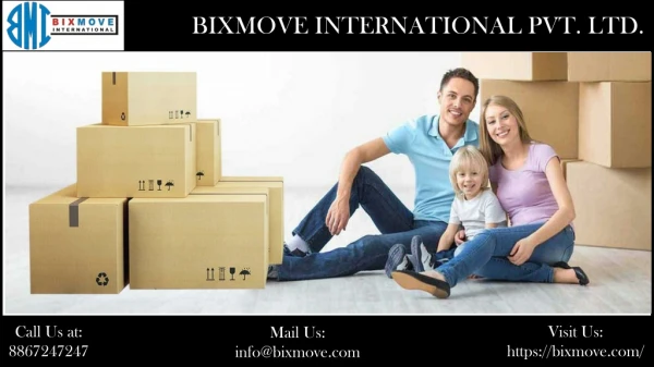 PACKERS AND MOVERS NEXT DOOR: BIXMOVE, HBR LAYOUT, BANGALORE
