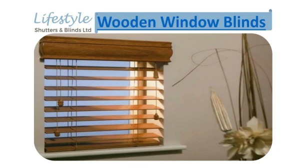 Wooden Window Blinds