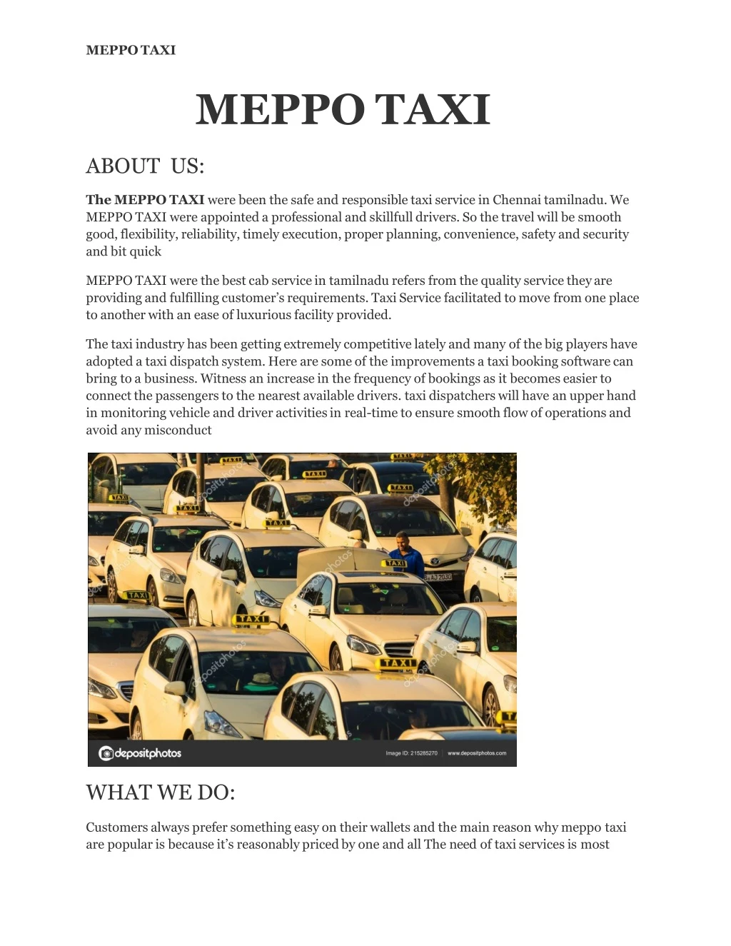 meppo taxi