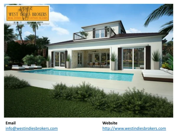 Buy a Beautiful Estate-style Home in Cayman for Exceptional Views