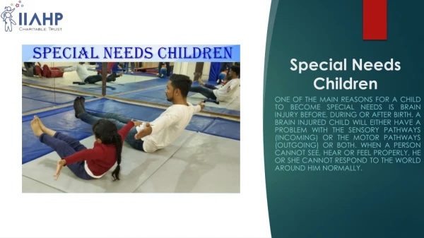 Special Needs Children