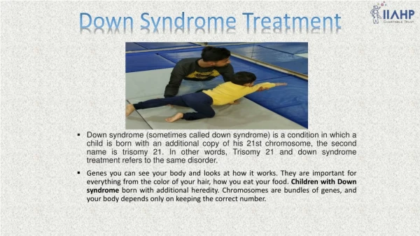 Down Syndrome Treatment