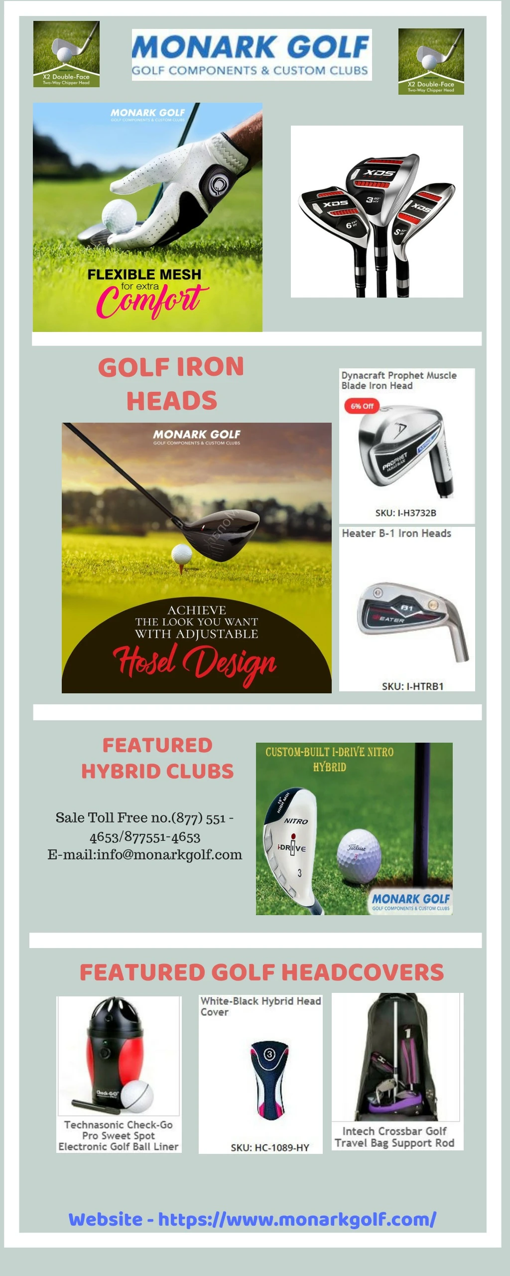 golf iron heads