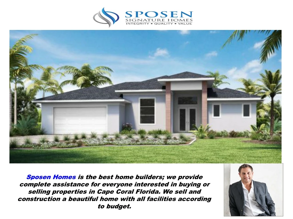 sposen homes is the best home builders we provide