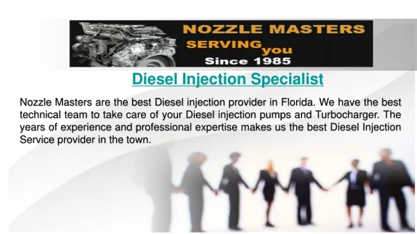 Contact Leading for Diesel Injection Provider in Florida