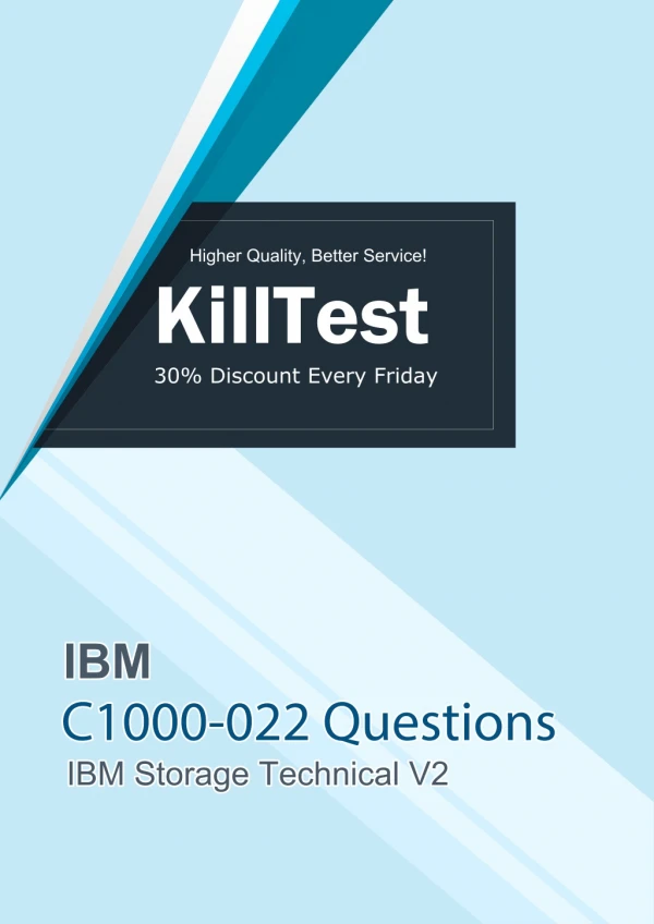 2019 Updated IBM C1000-022 Questions Killtest