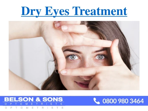 Dry Eyes Treatment