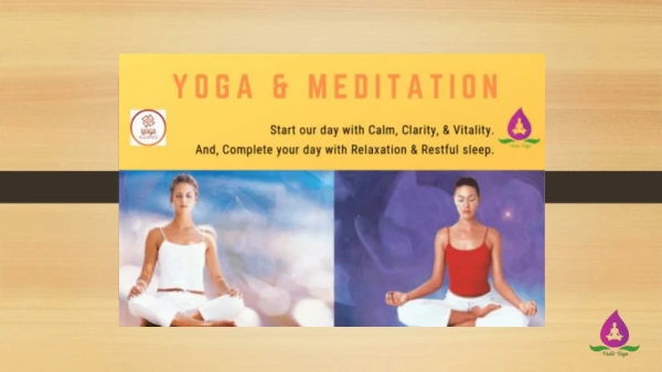 Health Benefits Of Yoga and Meditation