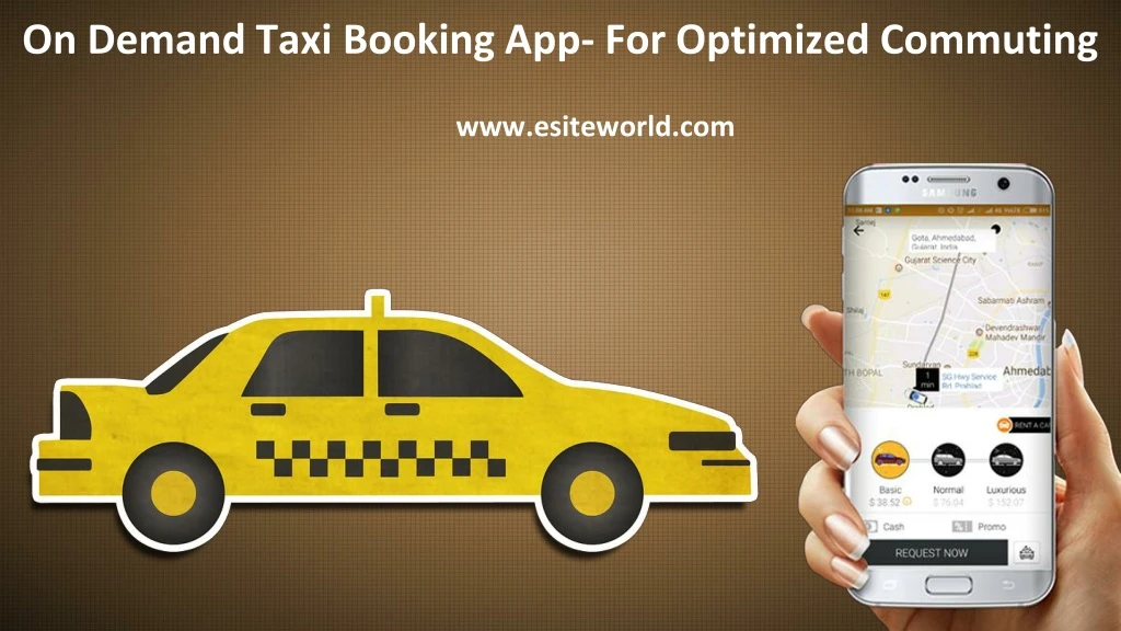 on demand taxi booking app for optimized commuting