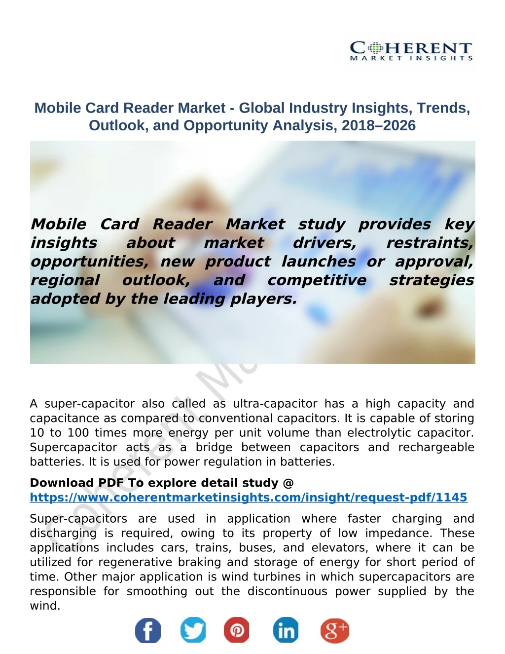 mobile card reader market global industry