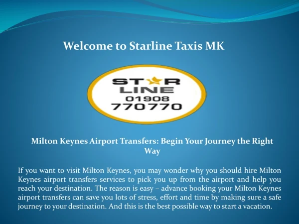 Airport Taxis, Airport Taxis Milton Keynes