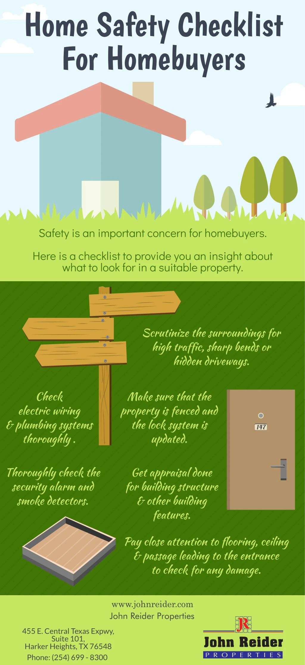 home safety checklist for homebuyers