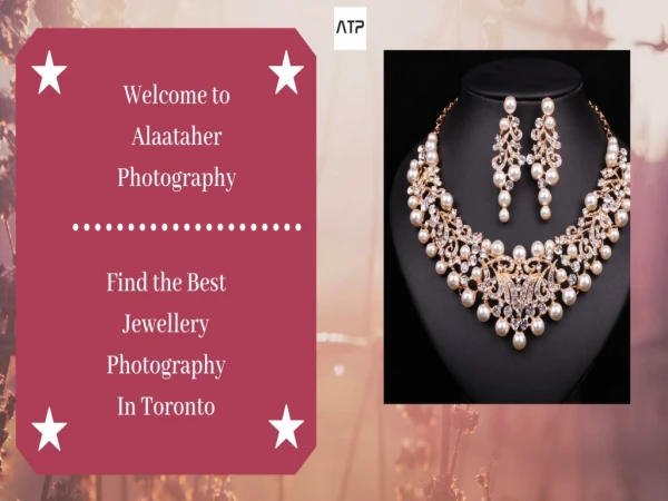 Find the Best Jewellery Photography in Toronto