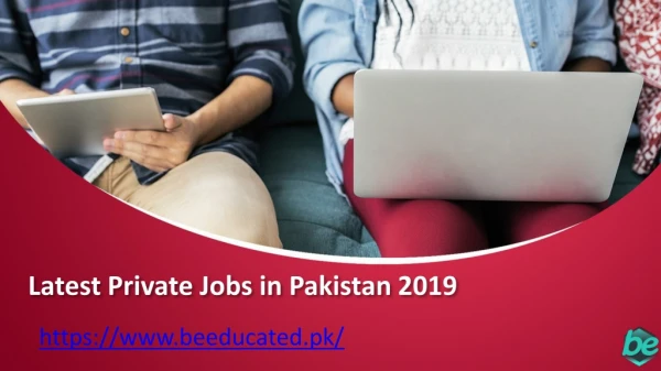 Latest Private Jobs in Pakistan 2019