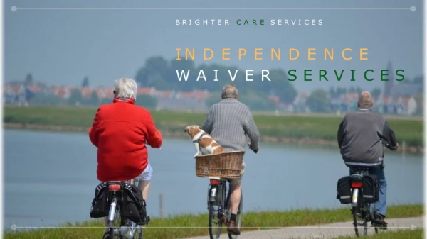 Independence Waiver Services in Philadelphia
