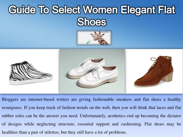 Guide To Select Women Elegant Flat Shoes