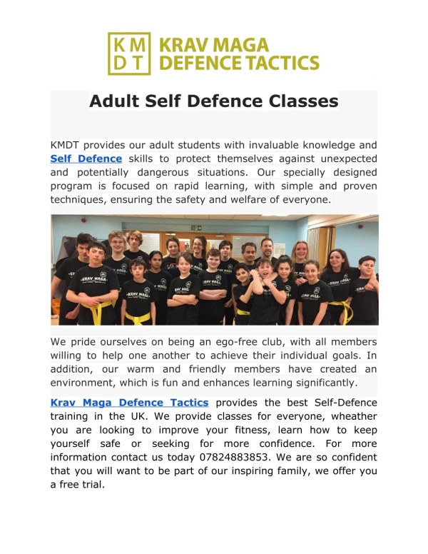 Self defence near me | Self Defence Courses Milton Keynes