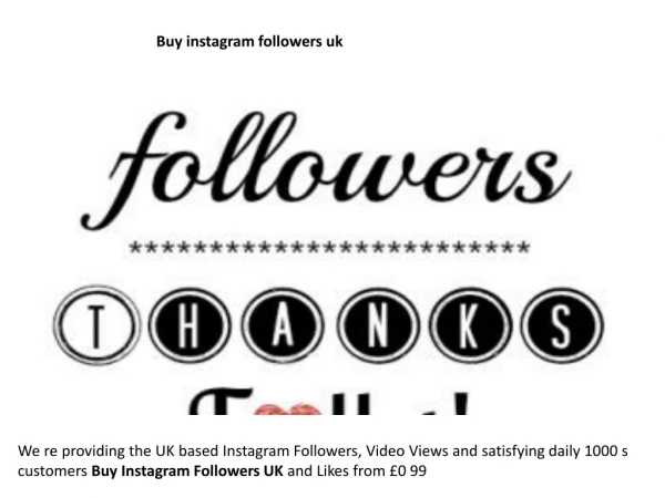 buy instagram followers uk