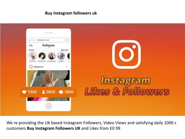 buy instagram followers uk