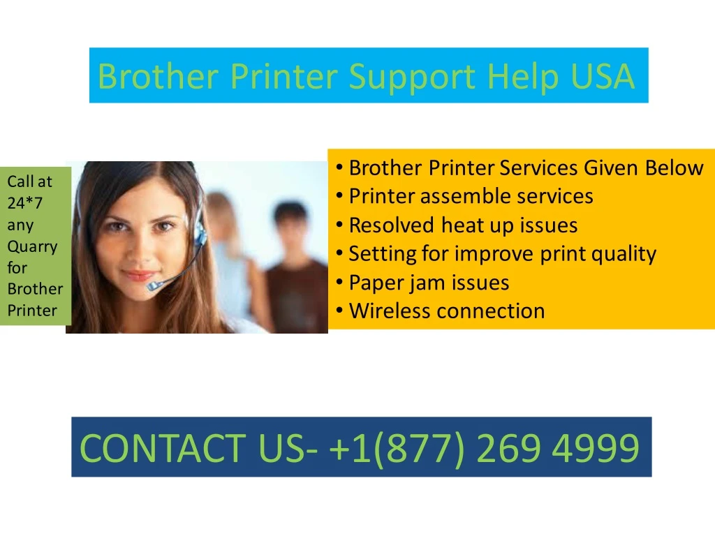 brother printer support help usa
