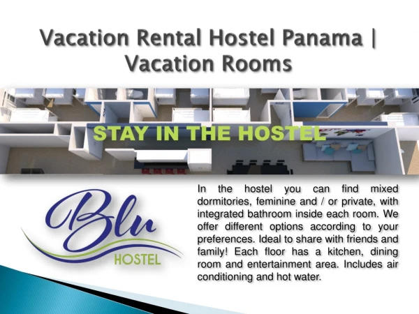 Vacation Rental Hostel Panama | Vacation Rooms | BLUHOSTEL