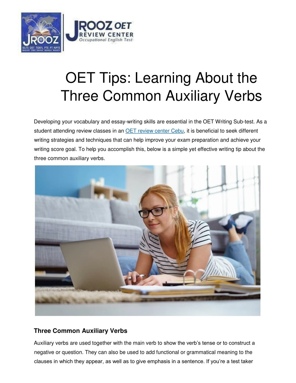 oet tips learning about the three common