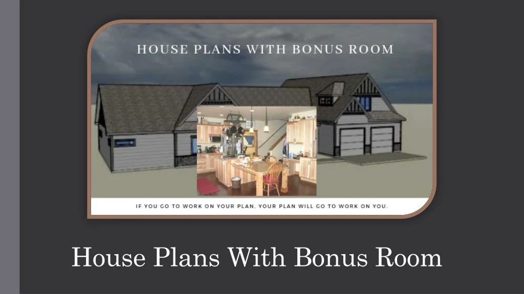 house plans with bonus room
