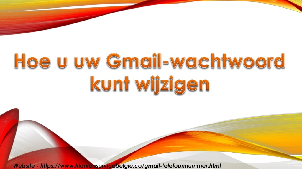 hoe u uw gmail wachtwoord kunt wijzigen