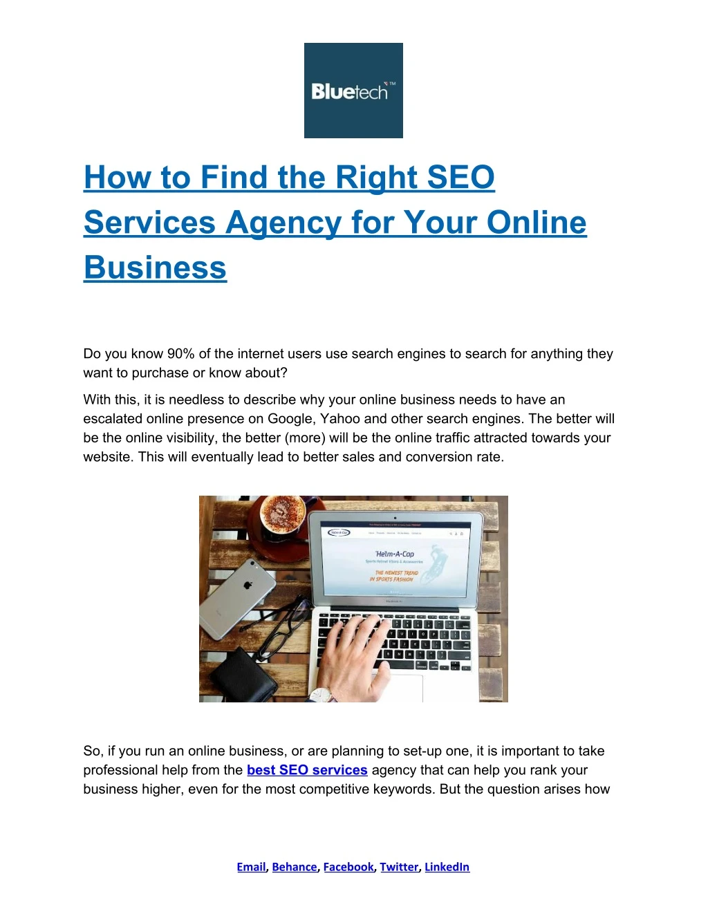 how to find the right seo services agency