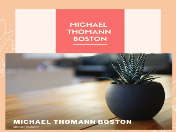 Find the best properties deal with the world famous agent: Michael Thomann Boston